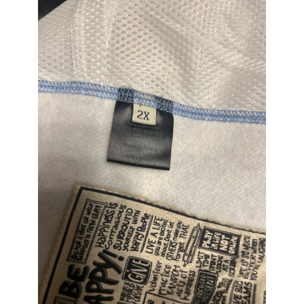 THUMB UNITED camo  Zip Up Hoodie Women Blue Gray Black White Casual Comfort Sz2x - Picture 12 of 12